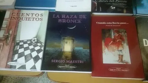Presentación de la Raza de Bronce en encuentro de Escritores Merlo - San Luis