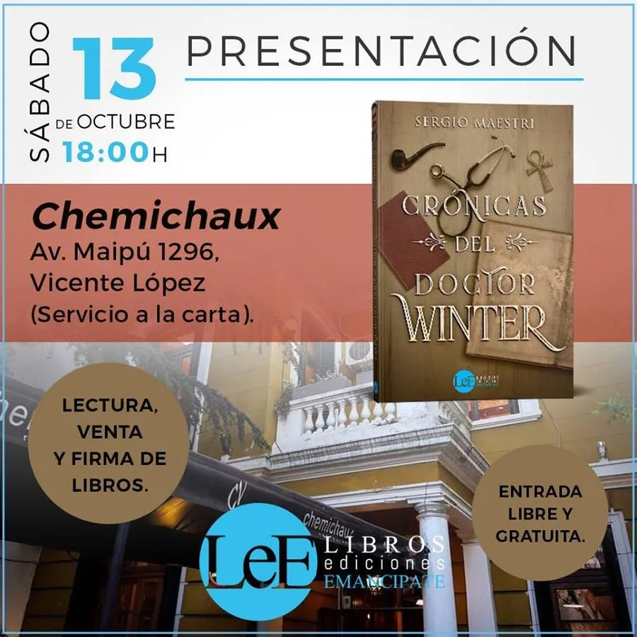 Sergio Maestri en una presentación, encuentro o entrevista