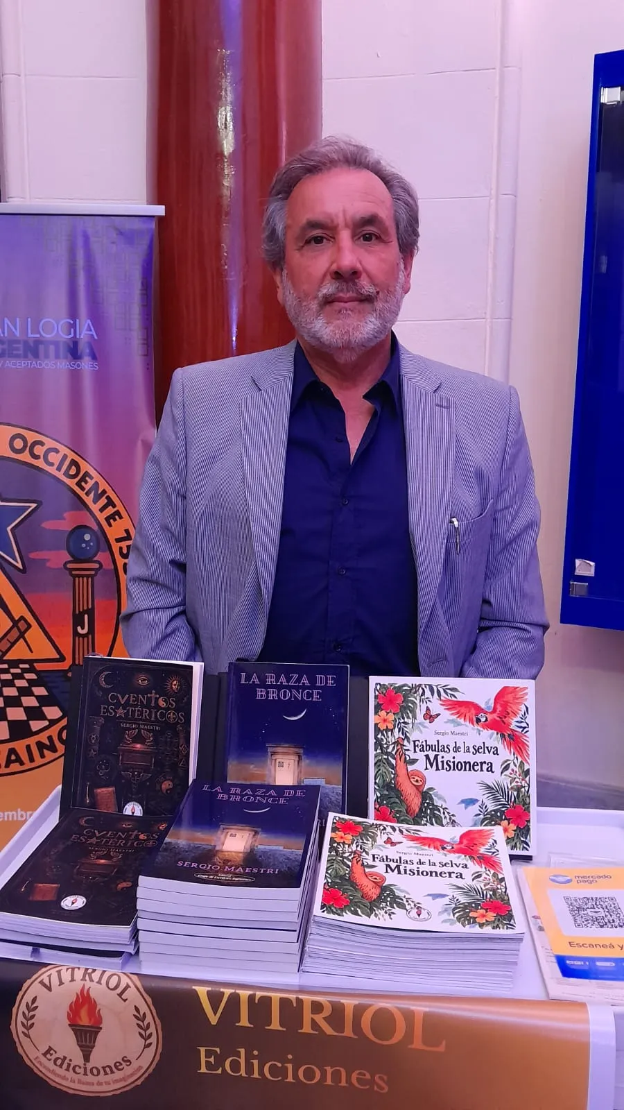 Salón del Libro Masónico 2026 - Presentación de Cuentos Esotéricos y Fábulas de la selva misionera